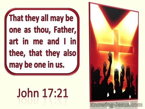 Church unity of-John 17-21